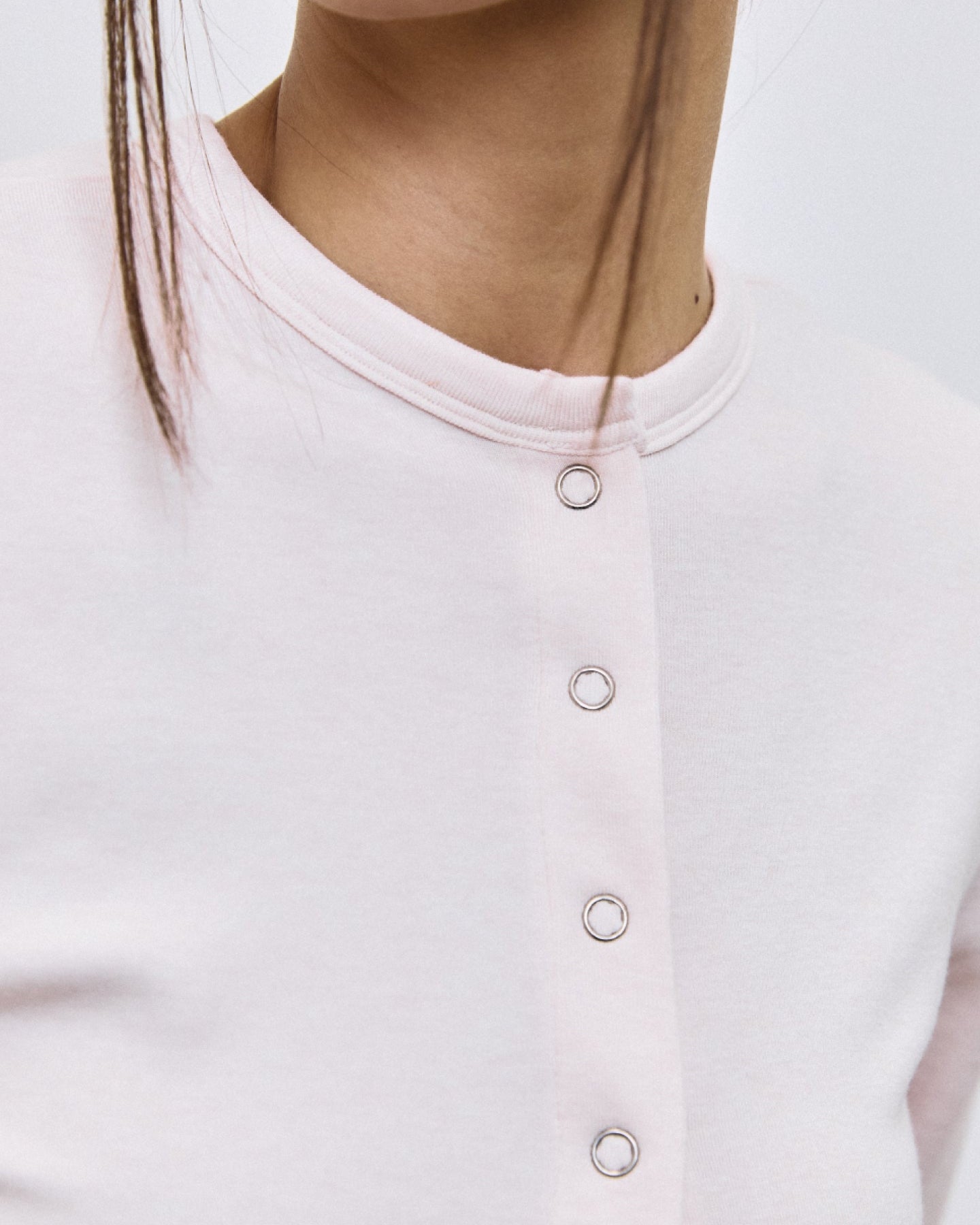 CAMILA CARDIGAN IN BABY PINK