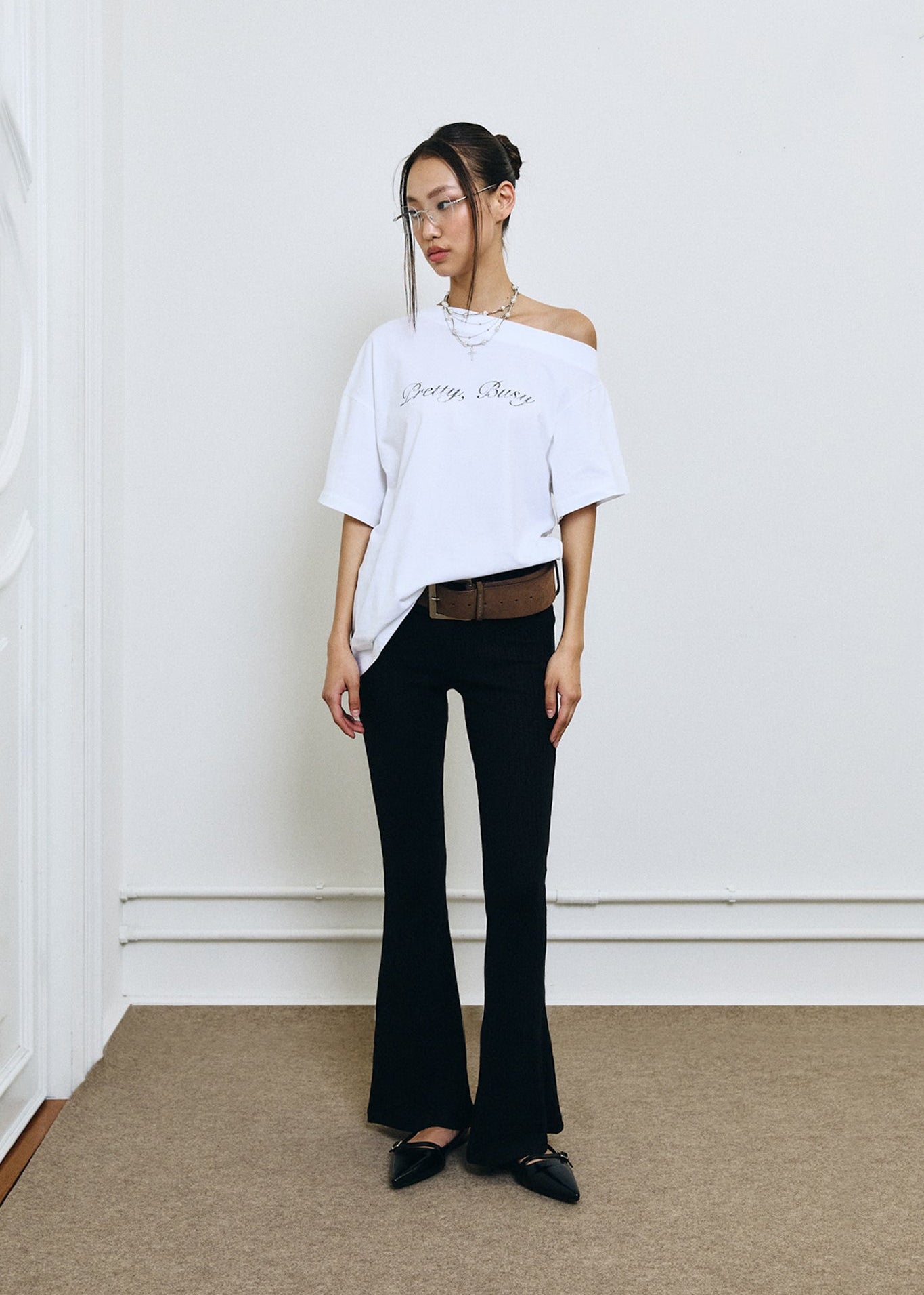 KATE FLAREPANTS IN BLACK