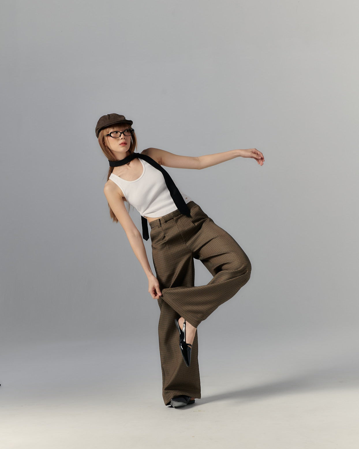 CLASSIC LW TROUSERS IN CHECKED