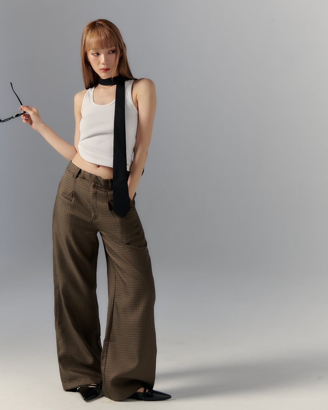 CLASSIC LW TROUSERS IN CHECKED