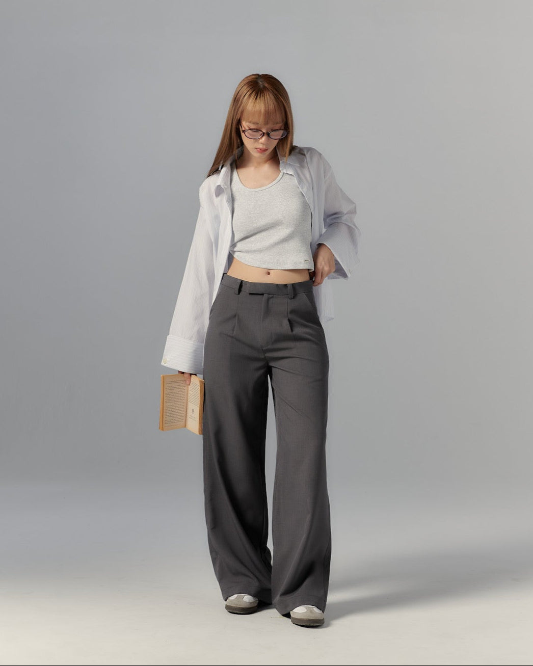 CLASSIC LW TROUSERS IN DARK GREY