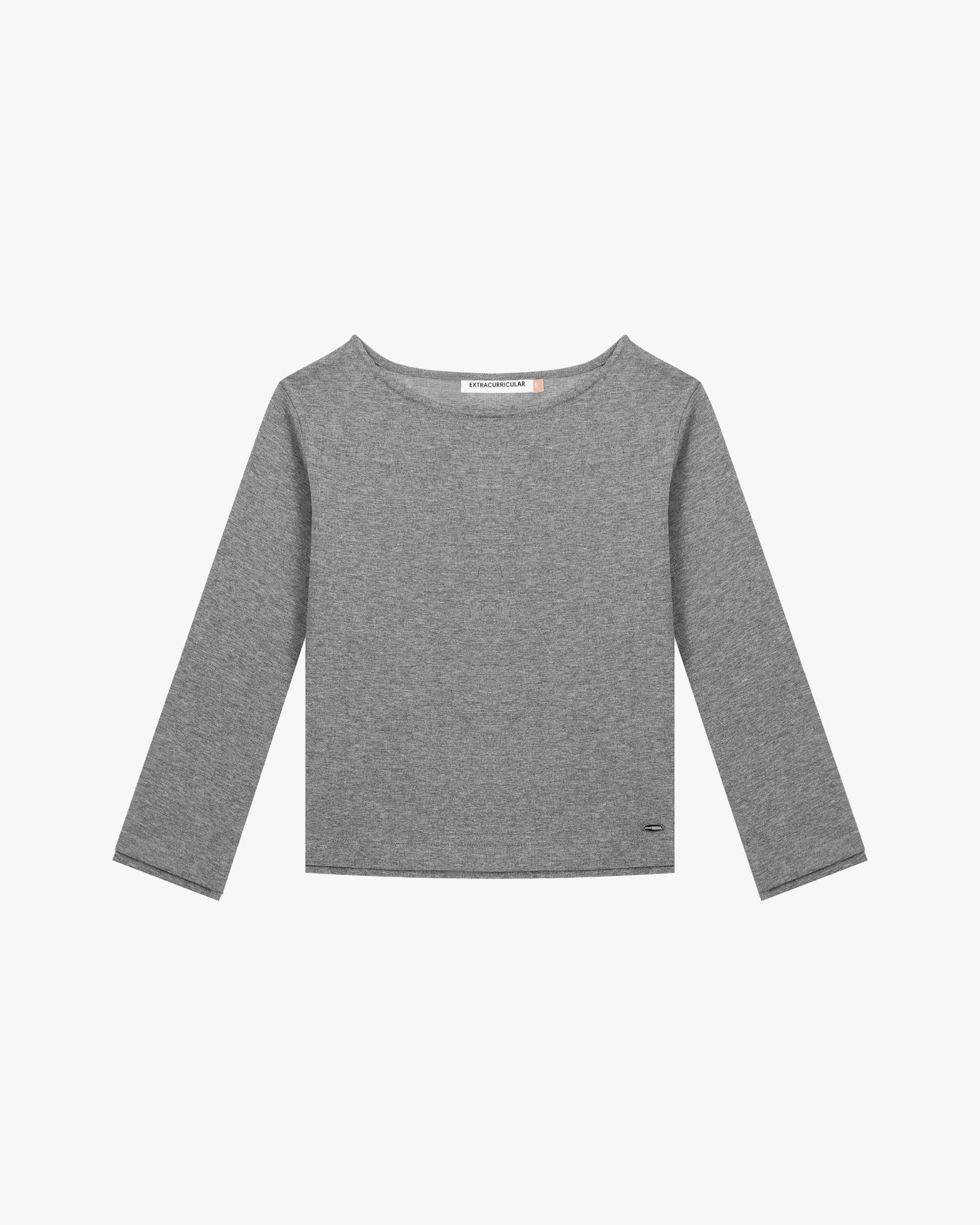 3/4 SLEEVE TOP IN GREY