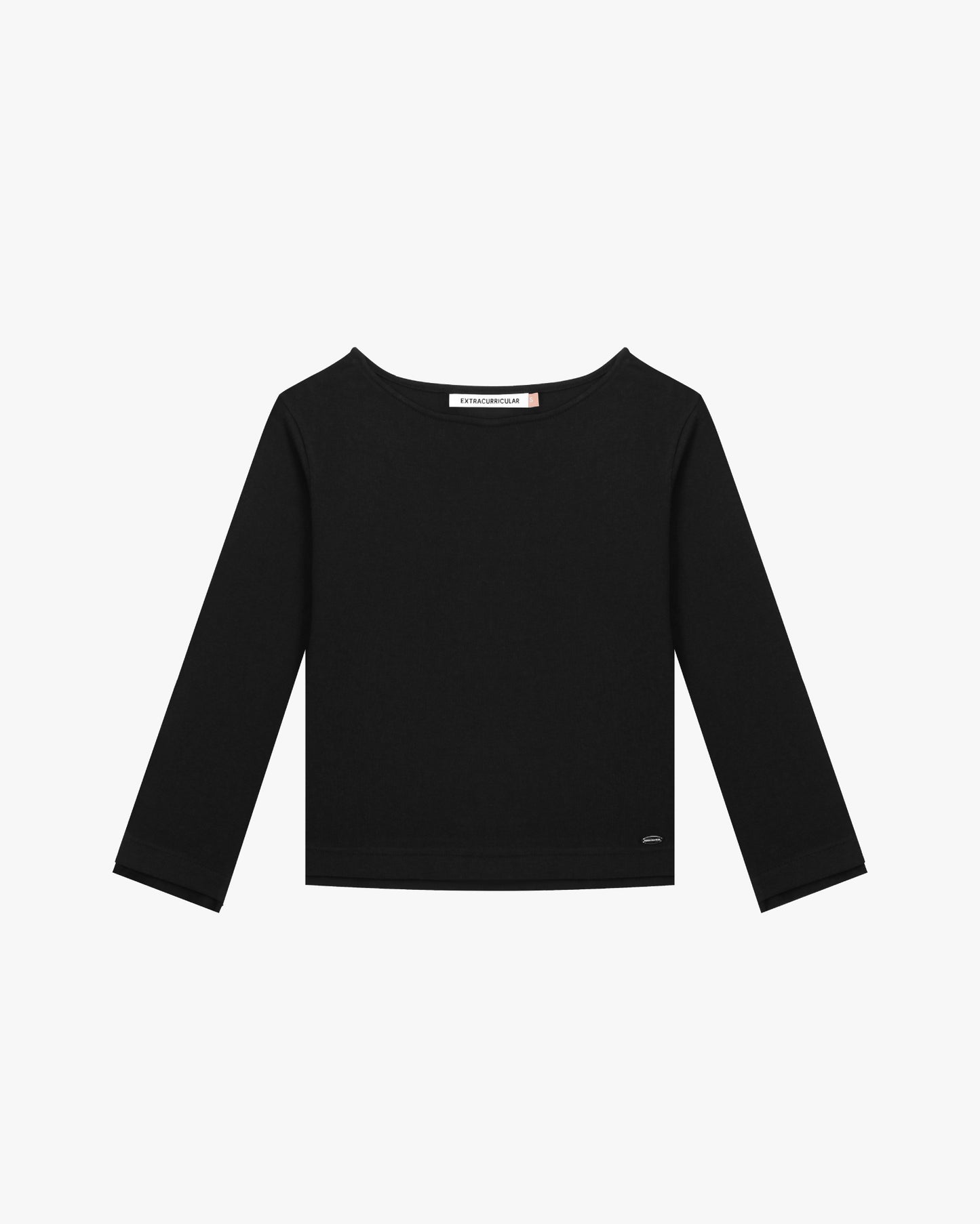 3/4 SLEEVE TOP IN BLACK