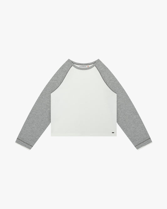 REGLAN LONGSLEEVE IN GREY