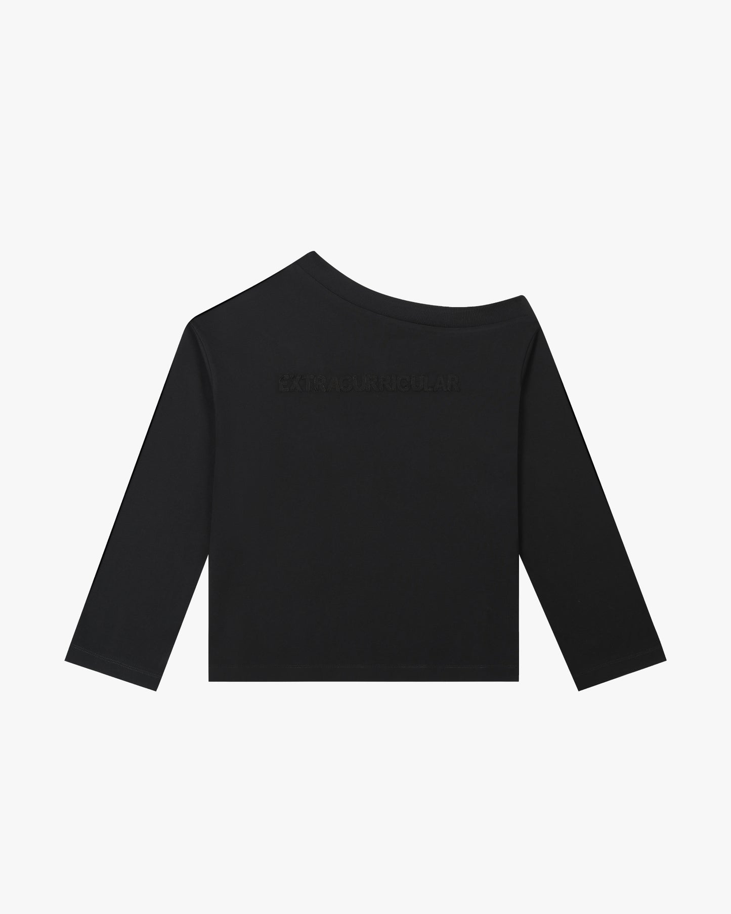 LONGSLEEVE OFF-SHOULDER IN BLACK
