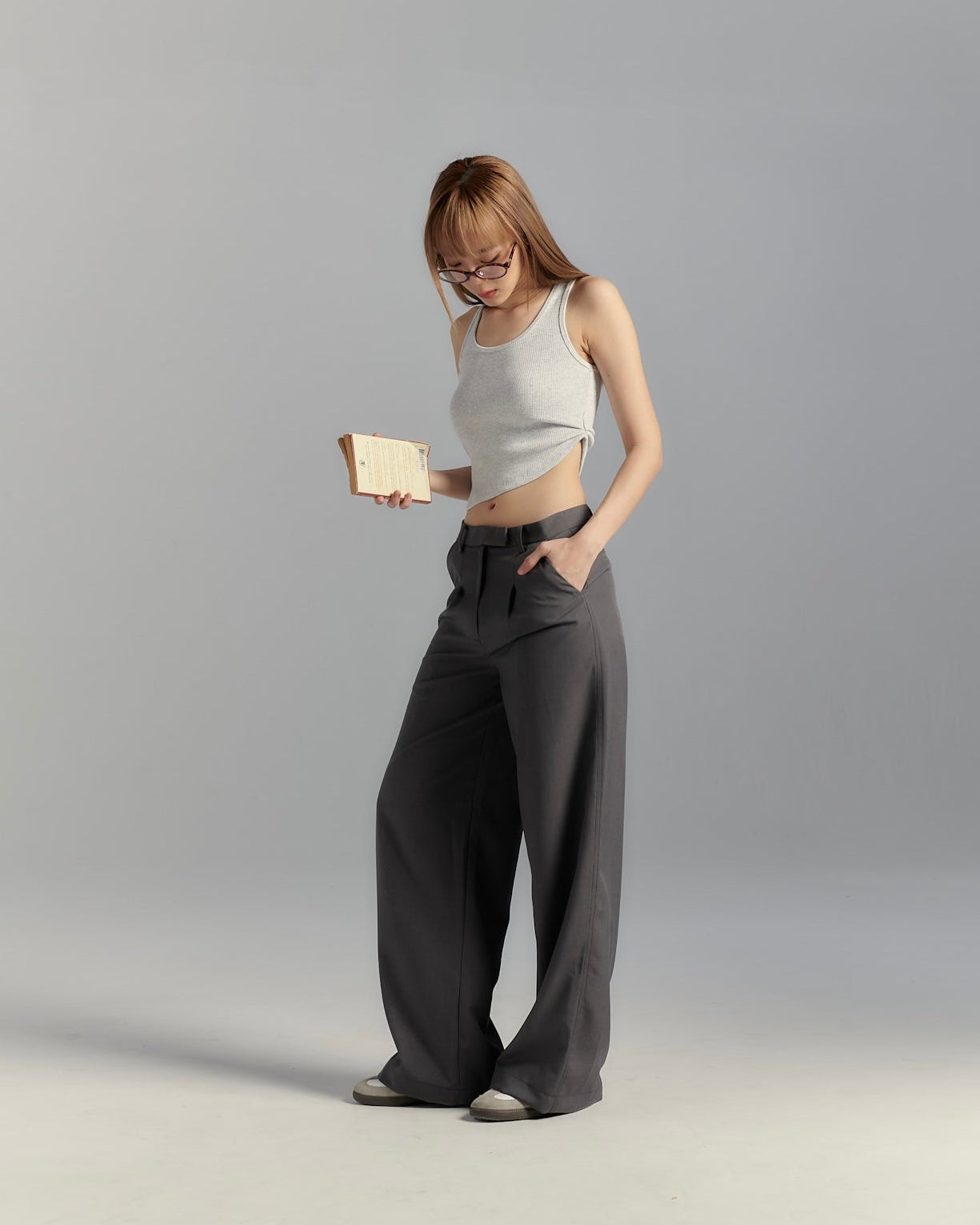 CLASSIC LW TROUSERS IN DARK GREY