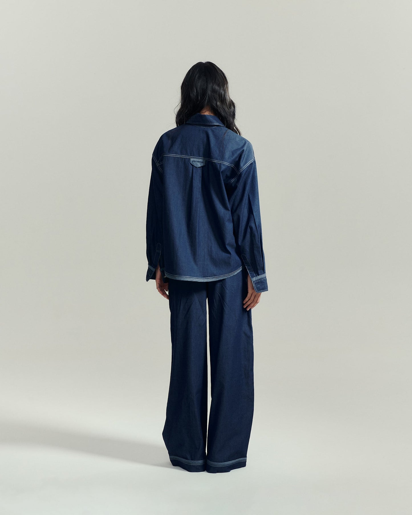 ZOE DENIM TROUSER IN STARRYNIGHT