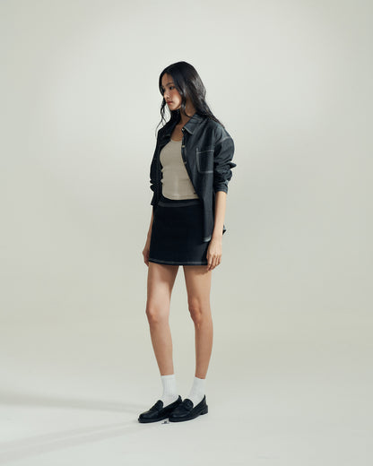 ZOE DENIM SKORT IN MIDNIGHT
