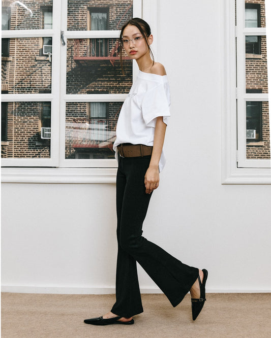 KATE FLAREPANTS IN BLACK