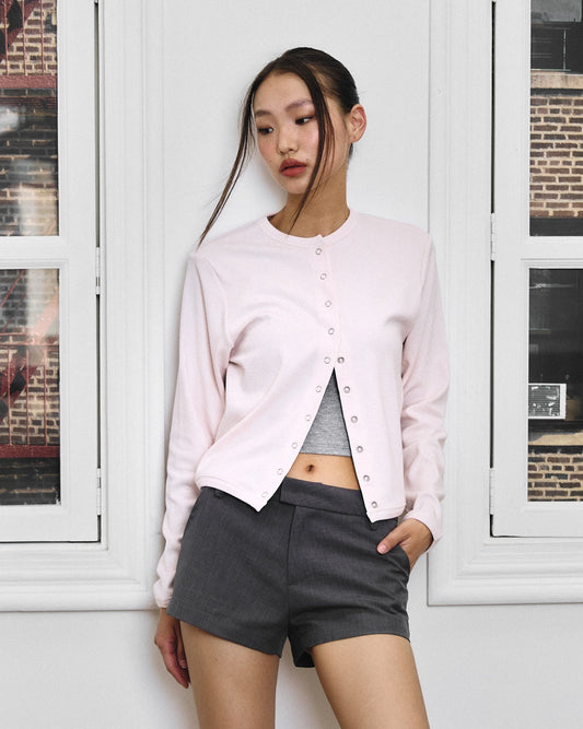 CAMILA CARDIGAN IN BABY PINK