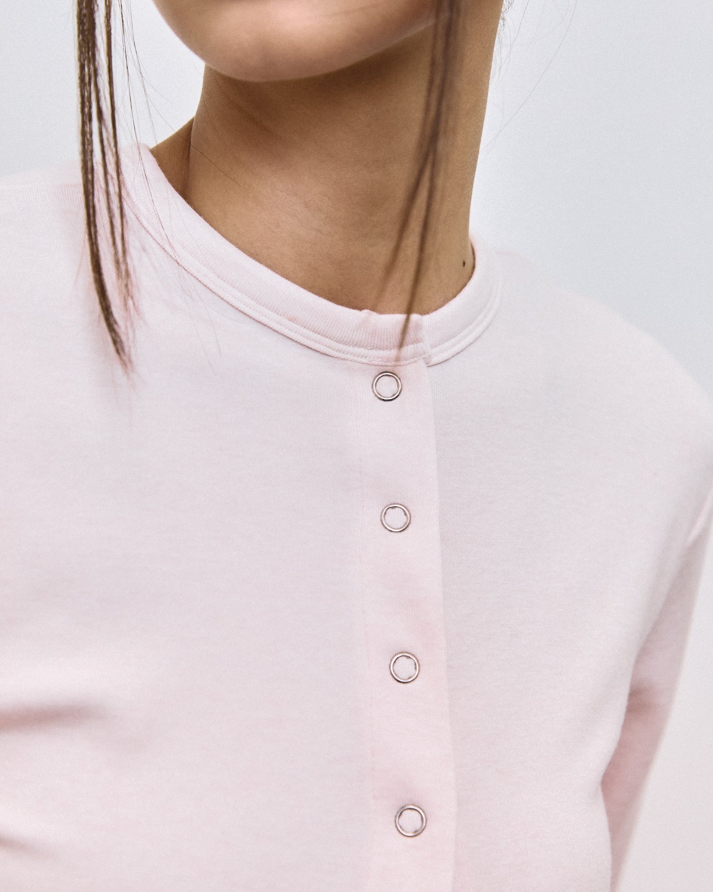 CAMILA CARDIGAN IN BABY PINK