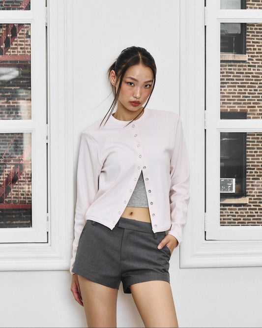 MICROSHORTS IN DARK GREY
