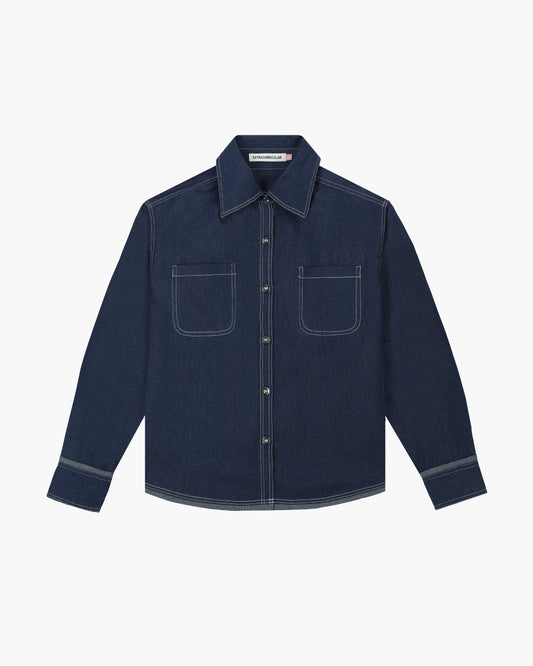 ZOE DENIM LONGSLEEVE IN STARRYNIGHT