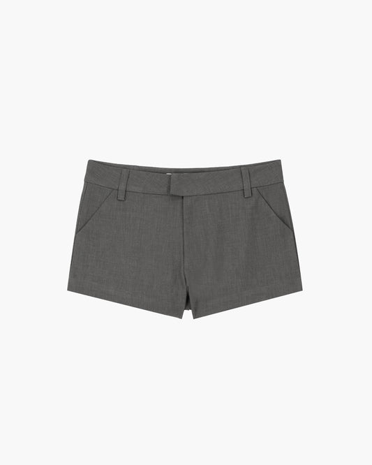 MICROSHORTS IN DARK GREY